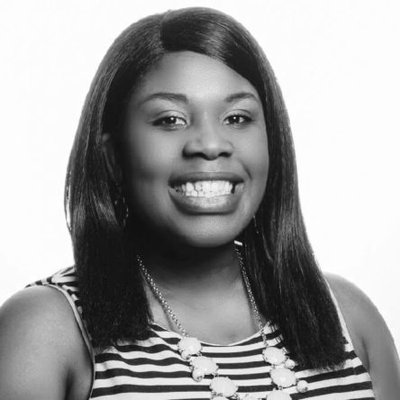 Black and white portrait of Ana Rau