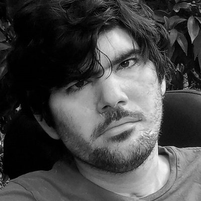 Black and white portrait of Juan Cobeñas