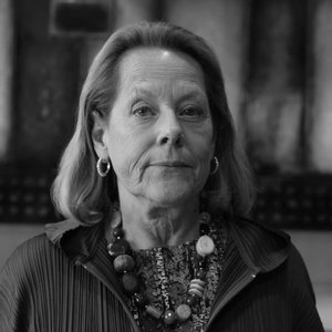 Black and white portrait of Judith Shank