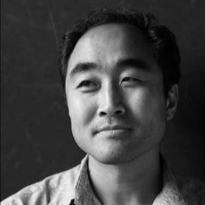 Black and white portrait of Kim Bailey