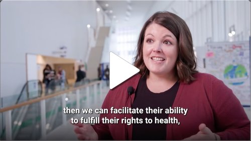 Kate Miller speaking at the Project Zero Conference