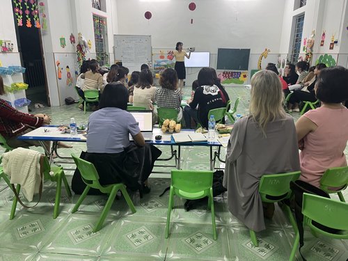 Photo of the OneSky training in Hai Duong