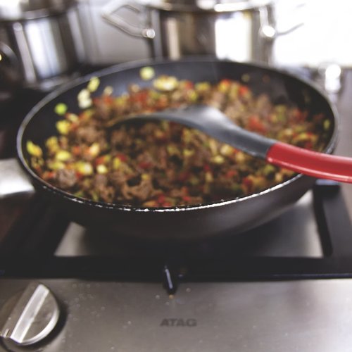 Photo of a stir fry in a skillet